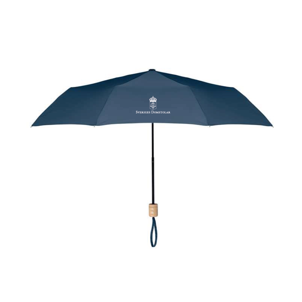 Kompaktparaply 21" blå