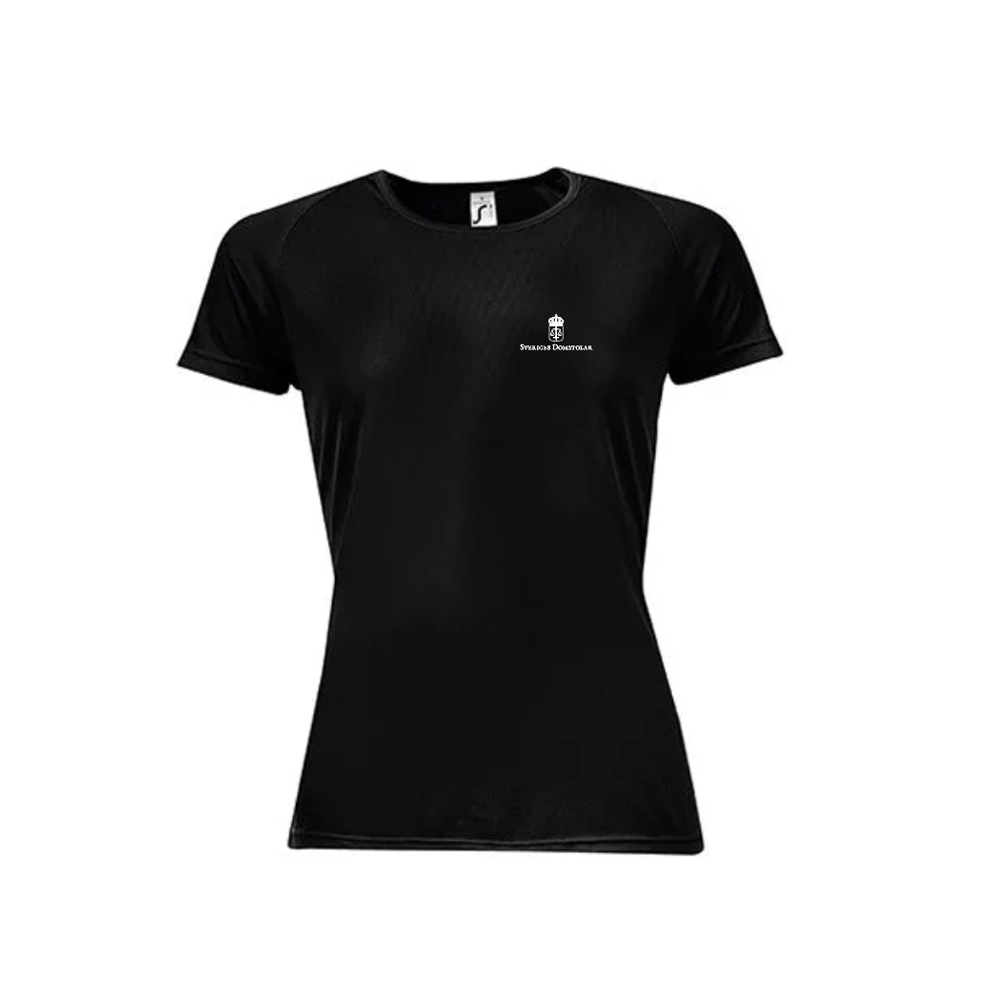 T-shirt funktion dam svart