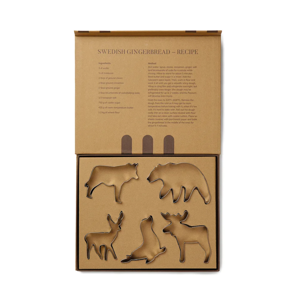 Nordic big 5 kakform, 5 delar